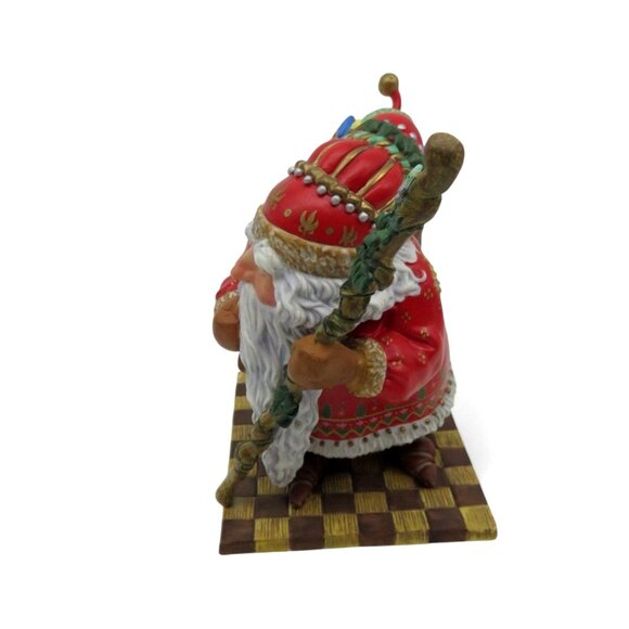 THE GREENWICH WORKSHOP Olde World Santa Limited Edition Porcelain Figurine Vinta - Picture 4 of 12